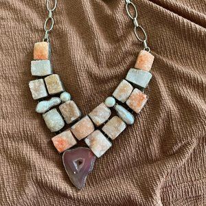 Quartz necklace